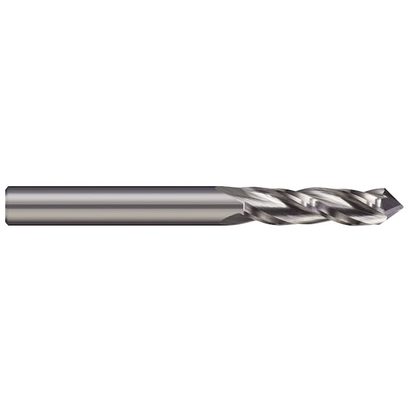 Chamfer Cutter-Deburring Chamfer Cutter .3750 3/8 Shank DIAx45 Degree per side Carbide